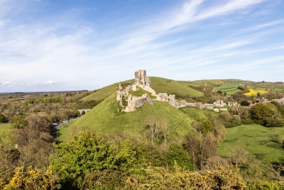 Corfe Castle Dorset UK 2024